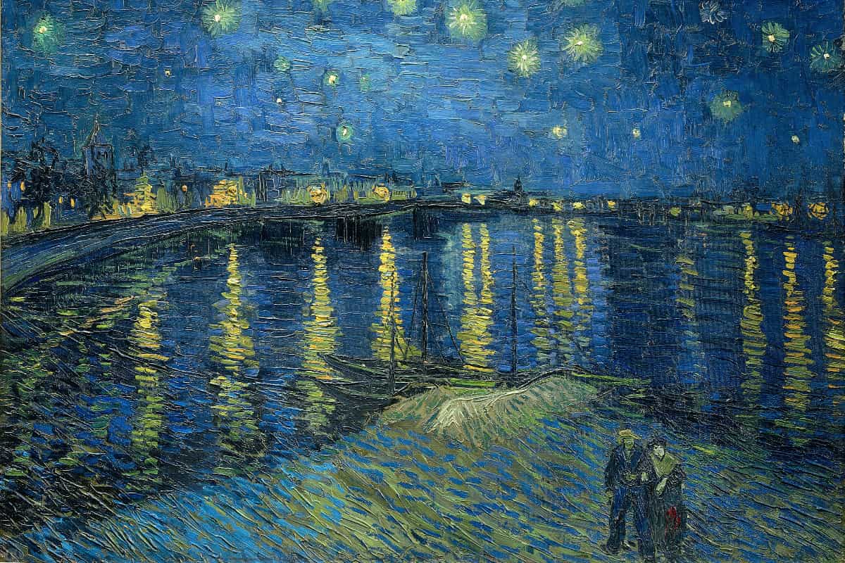 Starry Night Over the Rhône by Vincent van Gogh