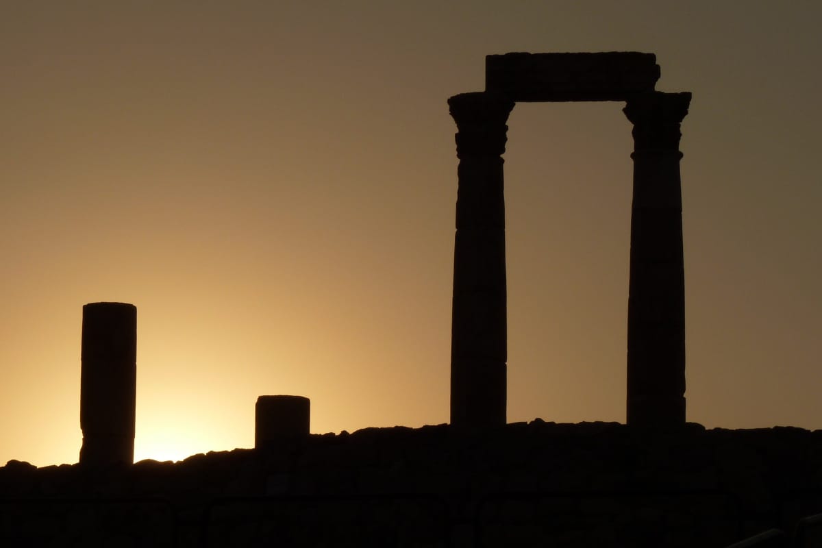 Le Temple d'Hercule à Amman