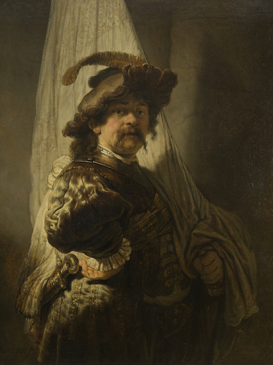 Le porte-étendard de Rembrandt