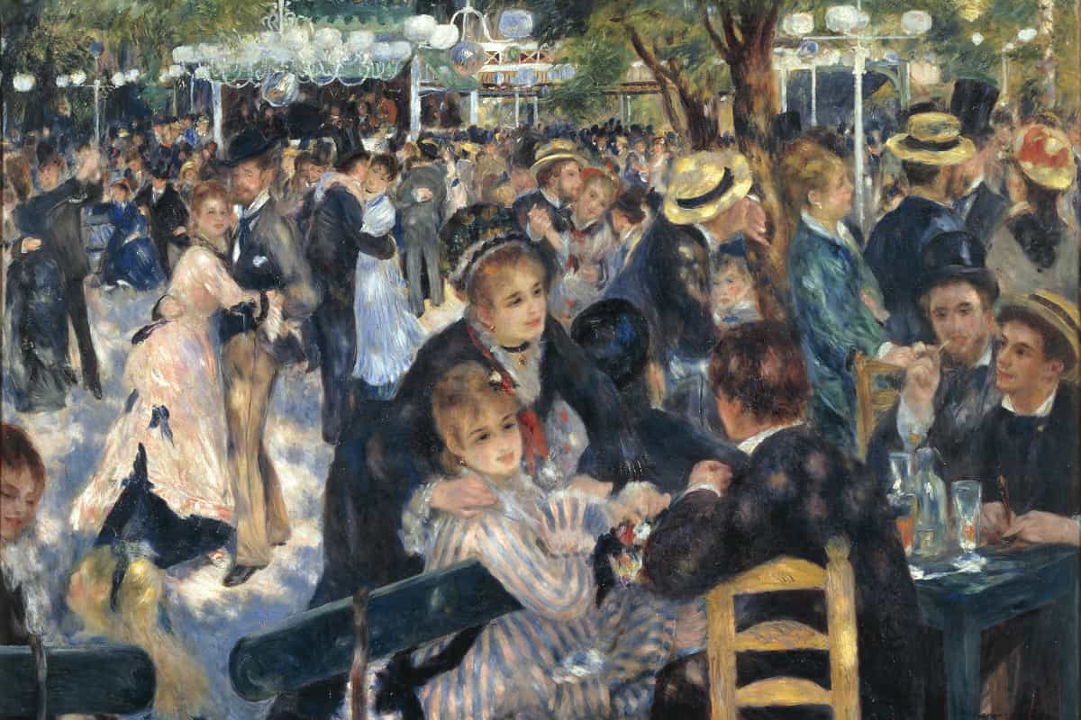 Bal du moulin de la Galette de Pierre-Auguste Renoir