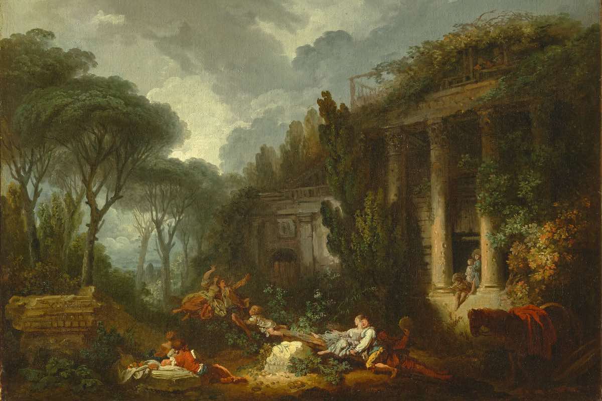 La bascule de Jean-Honoré Fragonard